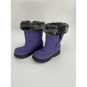 Lands End Purple Snow Boots Size 11M